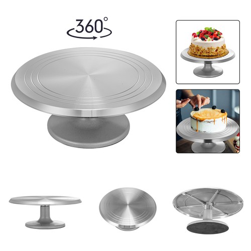 Cake turntable aluminum - cake,