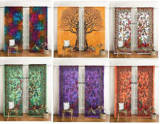 Indian Mandala Cotton Tree Of Life Hippie Tapestry Bohemian Door Window Curtains