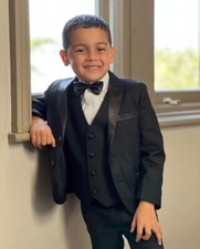 Boys Finest Black Tuxedo