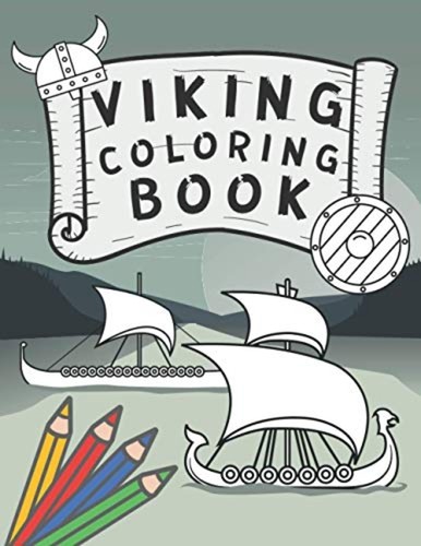 Viking coloring book - viking,
