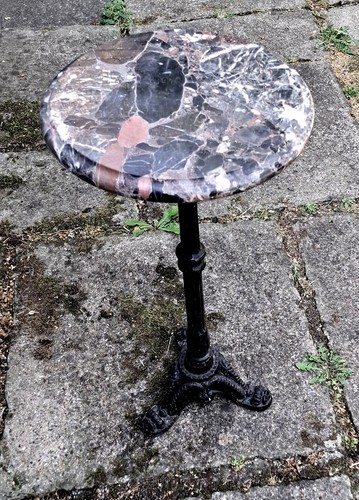 Small marble topped