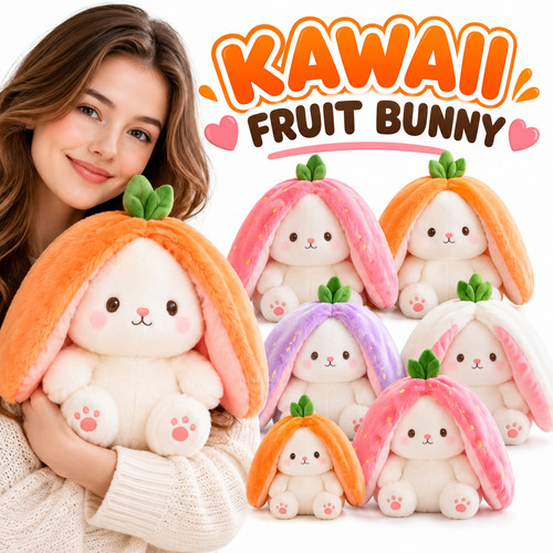 Kawaii fruit bunny - kawaii, toy