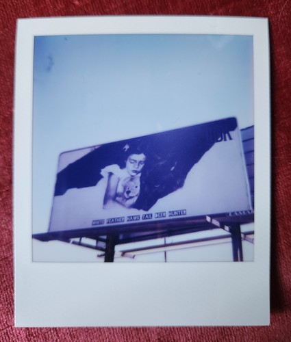 Lana del rey polaroid white - del,
