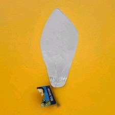 MATS JONASSON SIGNED Hand Carved Swedish Lead Crystal Flowers SCULPTURE No.3680