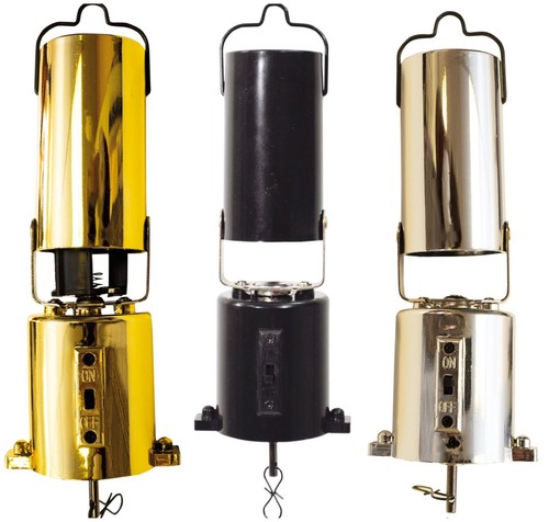 Battery powered rotating wind - powered,