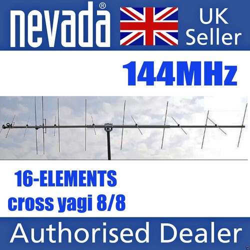 Dual 144mhz element - 16-element, 8/8