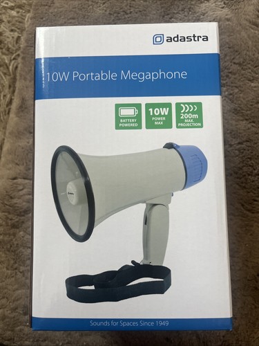 Portable megaphone 10w - portable, battery