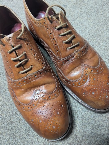 Grenson tan grain leather - tan,