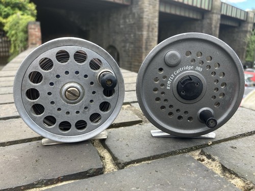 Two fly reels leeda - two, rimfly