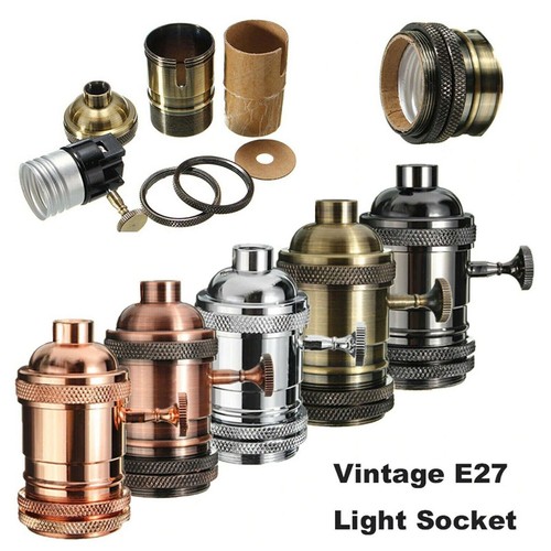 E27 screw vintage switch - vintage, bulb