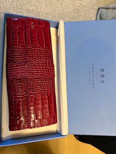 Smythson bond street red - bond,