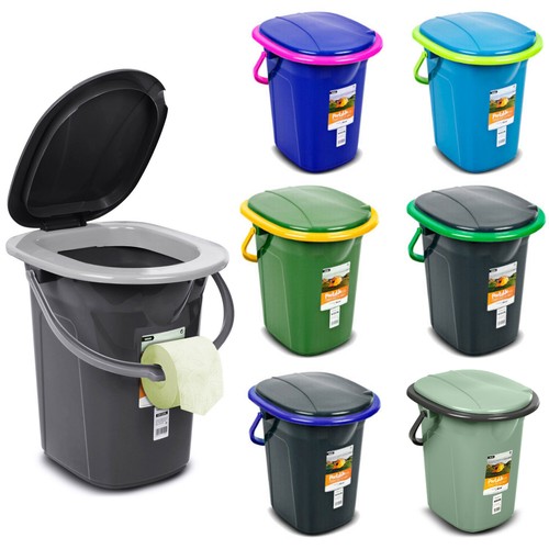 19l portable toilet bucket - 19l, wc