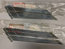 KAWASAKI NOS REAR WHEEL SPOKES (12)   KDX200 -1983-85 & KX125 - 1982-83