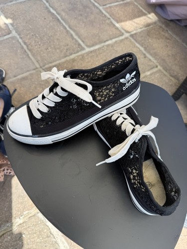 Ladies adidas trainers black - adidas,