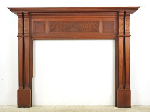 Reclaimed federal dark wooden - dark,
