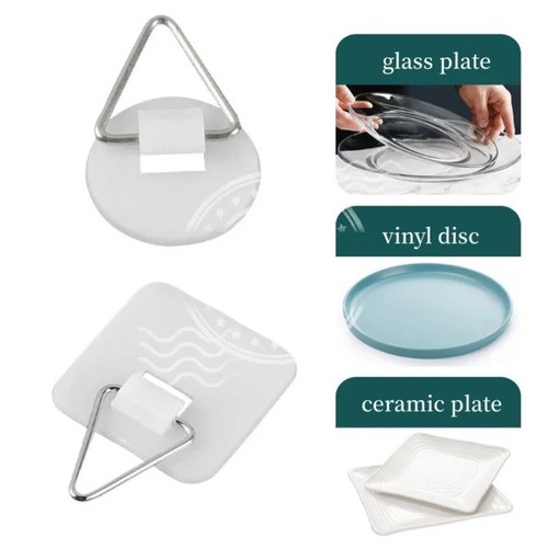 Disc plate hanger picture - plate,