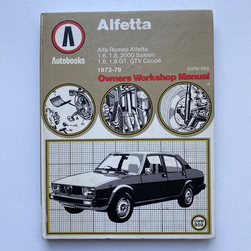 Alfa romea alfetta autobooks - romea,