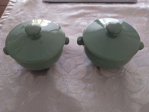 Pair vintage denby - denby, manor