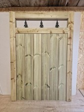 Wooden Garden Gate Pedestrian Gate Wooden Pressure Treated 6ft 180cm