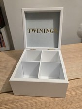 Twinings 4 Compartment Wooden