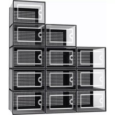 12 x Stackable Foldable Boxes