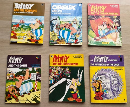 Vintage asterix books bundle - vintage,
