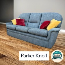 Parker Knoll 3-seat Sofa Dark Green Cleaned Delivery Available 🚚🚚