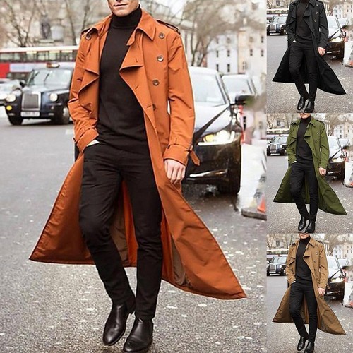 Men warm long - warm, coat