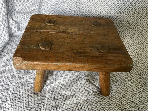 Antique milking stool - antique,