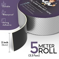Butyl Rubber Tape Waterproof Sealant Liner Roof Flashing Leak Repair 50mm x 5m