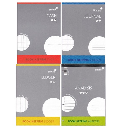 Silvine accounts book keeping - silvine,