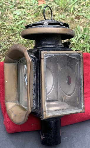 Antique raydyot carriage lamp - antique,