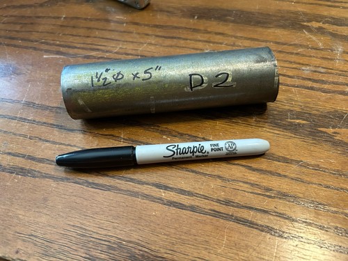 Tool steel 2 diameter - d2,