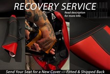 FITS YAMAHA FRONT OR REAR VINYL SEAT COVER RECOVERY CUSTOM SERVICE + FITTING