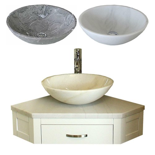 Bathroom vanity painted unit - bathroom,