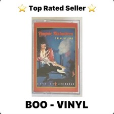 Yngwie Malmsteen Trial By Fire Live In Lenigrad Cassette Tape 1989 EX / EX