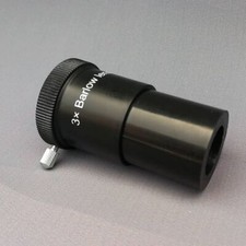 1.25" Universal 3X Barlow Lens Astronomy Telescope Eyepiece fit for Celestron