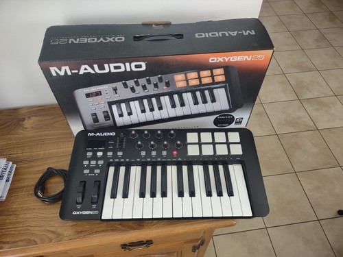 Audio oxygen mk4 25 key - m-audio, mk4.