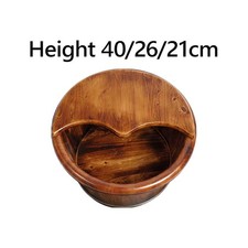 Wood Foot Bath Pedicure Tub