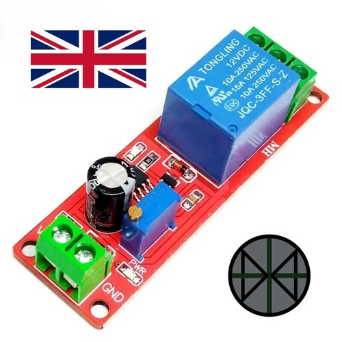 Ne555 12v adjustable time - 12v,