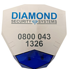 Visonic Dummy Alarm box twin flashing LED LIFETIME GUARANTEE