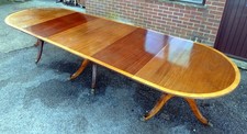 Antique mahogany dining table