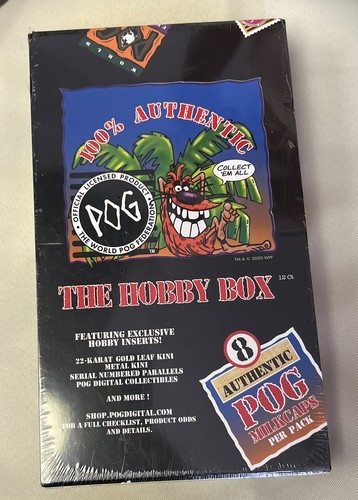 Pogs hobby box sealed - pogs,