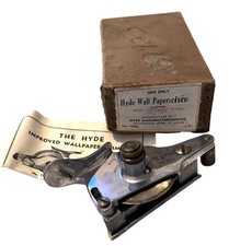 Wallpaper Trimmer Hyde #1000 in Original Box and Instructions Vintage USA Made