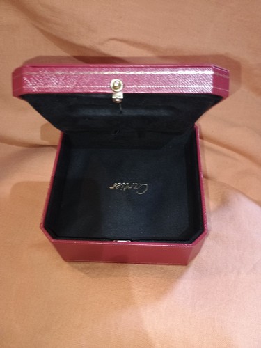 Empty jewellery box - , cartier