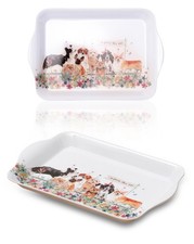 Serving Tray With Carry Handle