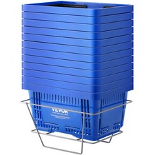 VEVOR Shopping Basket Portable