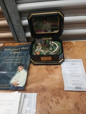 Elvis Presley Graceland Premiere Legendary Home Music Box Love  Me Tender