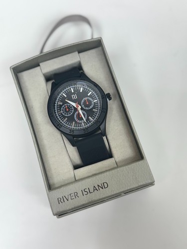 River island mens black - river,