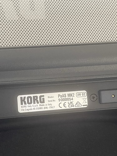 Korg paas mk2 wired 0 - paas,